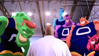 Michael Jordan Meets The Monstars Scene - Space Jam (1996) 4K Movie Clip