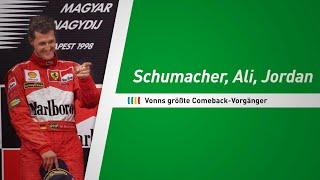 Schumacher, Ali, Jordan: Vonns größte Comeback-Vorgänger | SID