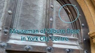 Mouseman of Kilburn Door in York City Centre