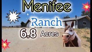  R A N C H    for sale with 6.8 ACRES 