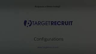 TargetRecruit Configuration