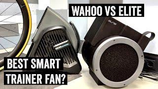 Battle of the Smart Trainer Fans: Wahoo Headwind vs Elite Aria