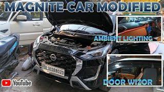 NISSAN MAGNITE FACELIFT MODIFIED 2024BASE TO TOP #automobil#MagniteModified#ambientlight#Headlight