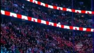 Alan Prater & The Montreal Jubilation Choir Sing the National Anthems! @ NHL All Star Game 2009