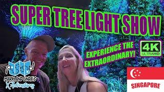 Singapore’s SuperTree Light Show Stunning 4K Views & Saturday Night Adventures at Gardens by the Bay