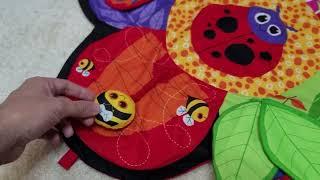 Lamaze Spin and Explore Tummy Time Chair and Playmat Complete Look Around