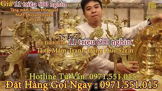 Đệ Nhất Đỉnh - Bộ đỉnh đồng catut giá rẻ . Đồ Đồng Tường Phát 091.888.7777