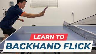 Learn The Backhand Flick And Gain More Offense