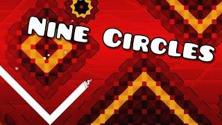 Nine Circles | ВСЕ МОНЕТЫ | Мой первый хард демон | Geometry Dash