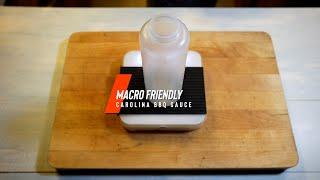 Macro Friendly Carolina BBQ Sauce