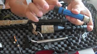 Cum sa cureti si sa pui ulei la un Replica Sniper Airsoft ( How to grease airsoft sniper replica)