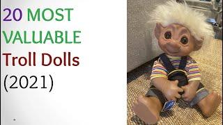 20 legértékesebb TROLL BABA az eBay-en (Vintage Dam Troll Dolls, Russ Troll Dolls)