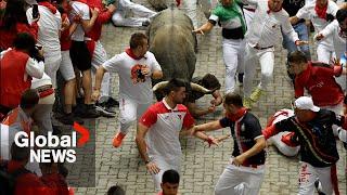 5 injured on 7th day of Pamplona's running of the bulls