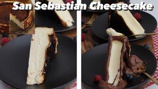 Ultra leckerer und cremiger San Sebastian Cheesecake / Baskischer Käsekuchen/Basque Burns Cheesecake