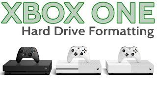 Microsoft Xbox One Hard Drive HDD Formatting Software Reinstall | Repair Tutorial