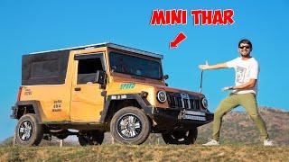 World's First Solar Powered Electric THAR -  MR. INDIAN HACKER | 4x4 + Petrol Engine