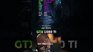 Rtx 3060 or Gtx 1080ti ? #pc #pcgaming #benchmark #pcbuilding #shorts #gpu #gaming #nvidia