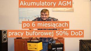 Akumulatory AGM: 6 miesięcy testów i co?