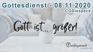 GOTT IST...GRÖßER! I Christusgemeinde Diespeck