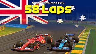 F1 24 - 100% Race Australia w/ Doohan | #AusGP 