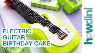 Birthday Cake Ideas: Electric Guitar Birthday Cake