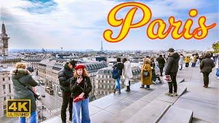 Paris, France  - 4K City walk - March 2025 Paris 4K walking Tour | Paris 4K | A Walk In Paris