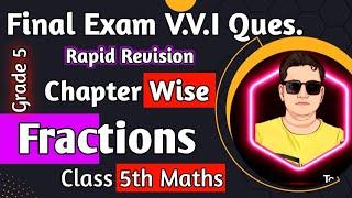 Class 5th Maths Chapter 4 Fractions| Class 5th Maths | Class 5 Maths by Naresh Sir | Fractions