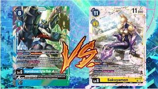 Imperialdramon VS Sakuyamon BT17 (Digimon TCG)