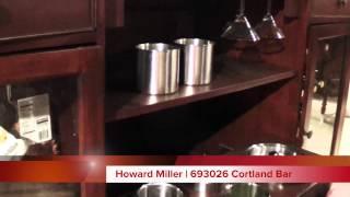 Howard Miller Wine and Bar Cabinet | 693026 Cortland Bar