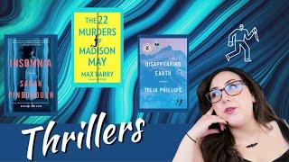 Thriller Reading Vlog | Not a 5 ⭐️ in Sight