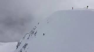 Ski Breck Lake Chutes