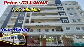 Brand New 2 & 3 Bhk Flats For Sale in Nagole || 2.5 Km From Nagole Metro Station || Hyderabad