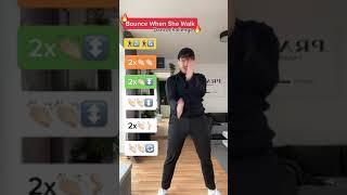 Bounce When She Walk - Tutorial  #dance #tutorial #shorts | just.elias