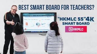 Best Smart Board for Teachers? HKMLC 55” 4K Review!