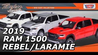 Timeless Legends™ - 2019 RAM 1500 Rabel Crew Cab and Laramie Crew Cab | MOTORMAX