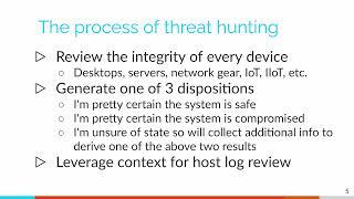 How to Threat Hunt | Chris Brenton