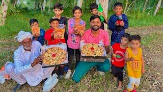 Surprise Jungle Pizza Party  Kids Happy 