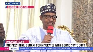 Maiduguri Flood: Buhari Commiserates With Borno State Government