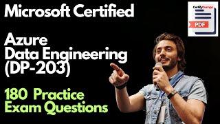 180 Practice Exam Latest Question and Answers | DP-203 Microsoft Azure Data Engineering | DP-203