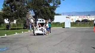 Bed Races: Kern Valley Sun versus Isabella Supermarket, round 2