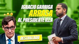 Ignacio Garriga ARRASA en el DEBATE al PRESIDENTE ILLA