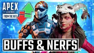 Apex Legends New Buffs and Nerfs Replace Old Legends