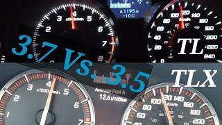 Acura TLX SH-AWD Aspec Vs. Acura TL SH-AWD 6MT Comparison!!