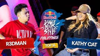 R3dman vs Kathy Cat [TOP 16] Red Bull Dance Your Style Philippines 2024