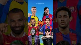 Ronaldo, Mohamed Salah, Joker Vs Ronaldinho, Neymer, Mysterio  #shorts