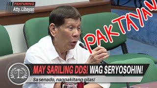 PURO PAG AMIN! PINAKA-JUICY NA PARTE SA DUTERTE SENATE HEARING