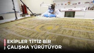 Koruma altında tutulan Osmanlı sancağı restore ediliyor