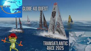 Virtual Regatta Globe 40 Ouest J+26 & TR 2025 J+3