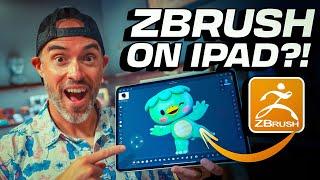 ZBrush on iPad?! First look with EJ Hassenfratz