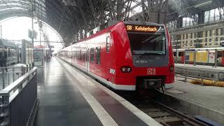 S-Bahn Rhein Main S8 Mitfahrt von Kelsterbach bis Frankfurt HBF (Alte Strecke)